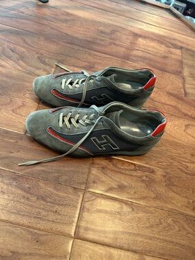 Hogan Men’s Olympia Suede Trainers Size 10